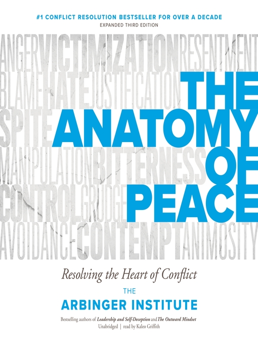 Title details for The Anatomy of Peace by the Arbinger Institute - Wait list